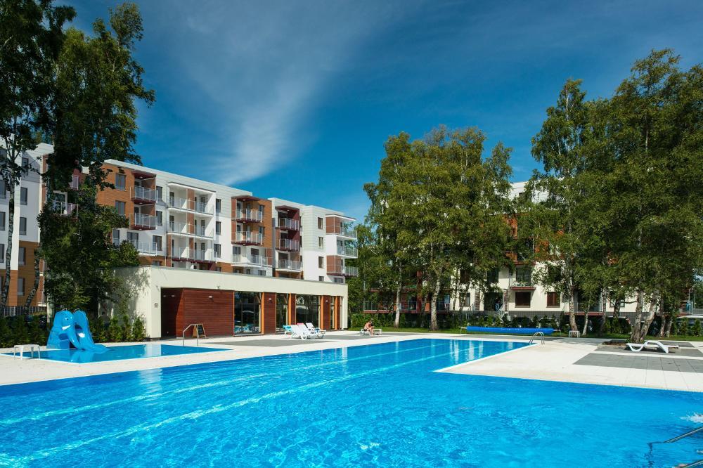 Apartament Z Basenem Kołobrzeg Exteriör bild